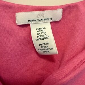 H&M Vibrant Pink Maternity Wear